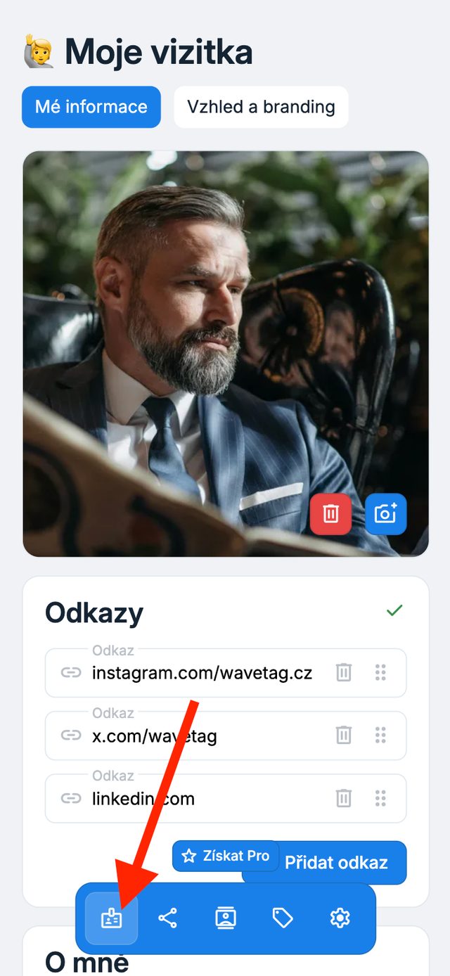 Dokončete si profil